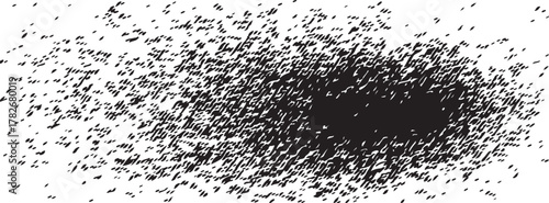 Rectangular rustic grunge gray texture. Rough effect of ice, snow for winter design. Dirty eroded vintage background. Vector illustration.