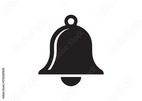Bell ring icon, Bell ring solid vector