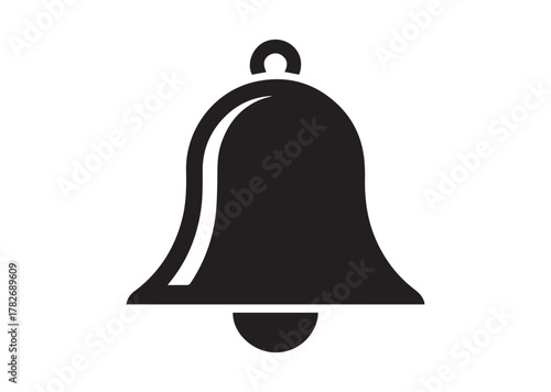 Bell ring icon, Bell ring solid vector