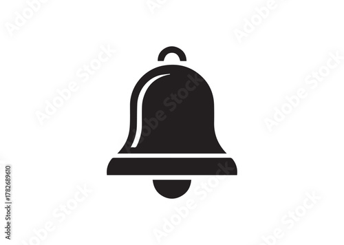 Bell ring icon, Bell ring solid vector