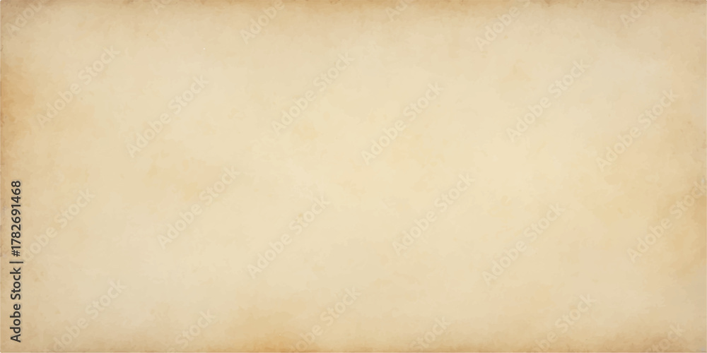 Obraz premium Vintage grunge brown parchment paper texture background with aged, stained surface