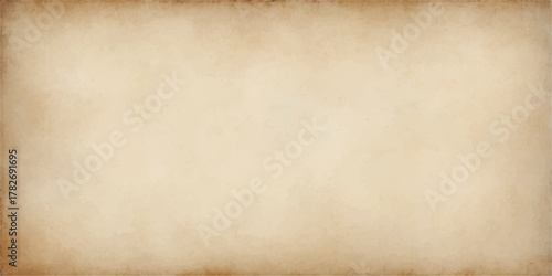 Vintage and antique brown parchment paper texture background with a stained, aged, and worn grunge surface design