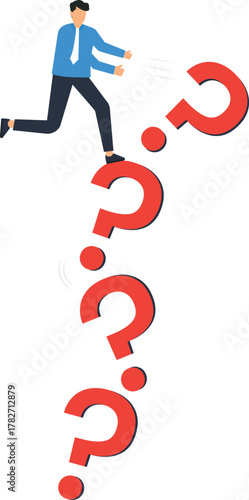 Businessman burnout with self perception seeing king reflection with superhero cape. Inner strength, success concept, personal growth, ambition motivation.