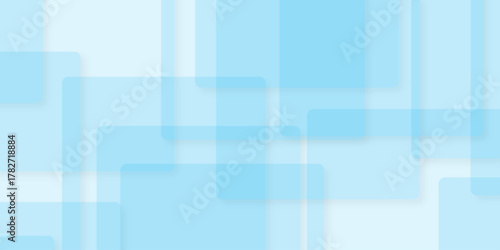 abstract background with blue lines architecture background. abstract cube template minimal geometric blue light background. white transparent material in triangle diamond and squares shapes.