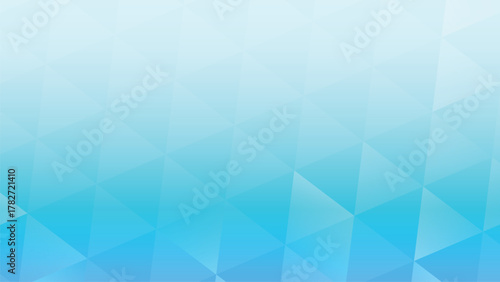 Clean Light Blue and Cyan Abstract Geometric Gradient Background Texture for Presentation