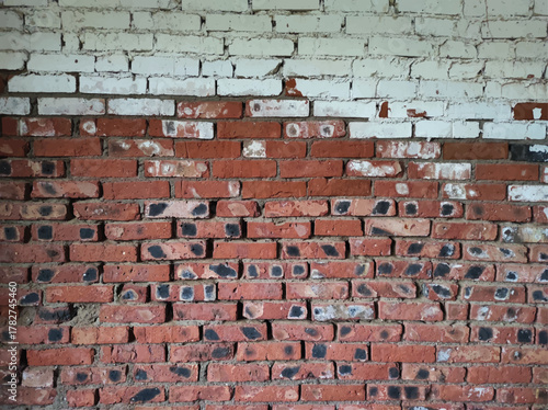 Brick wall for background, brick wall texture