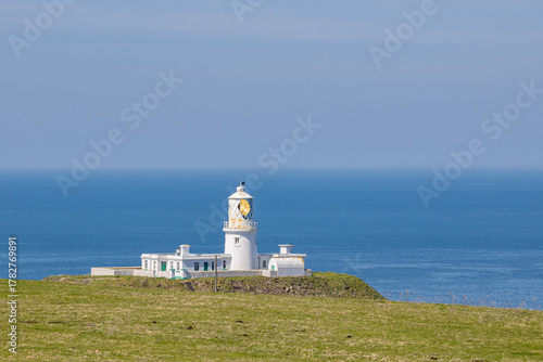 The Stumble Head Lighthouse on St. Michael's Island.