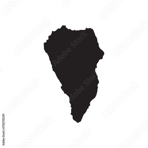 La Palma Island Map icon