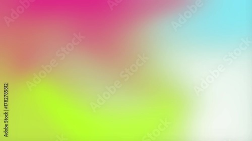 colorful gradient abstract loop background animation in 4k