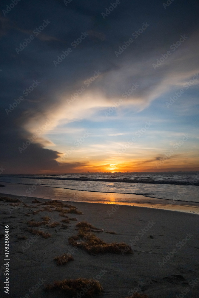 Obraz premium sunset on the beach