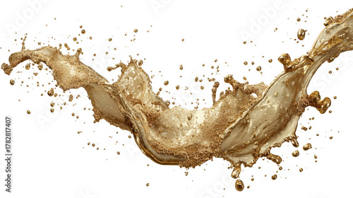 Dynamic champagne splash action clipart for party elements realistic design celebration environment creative concept