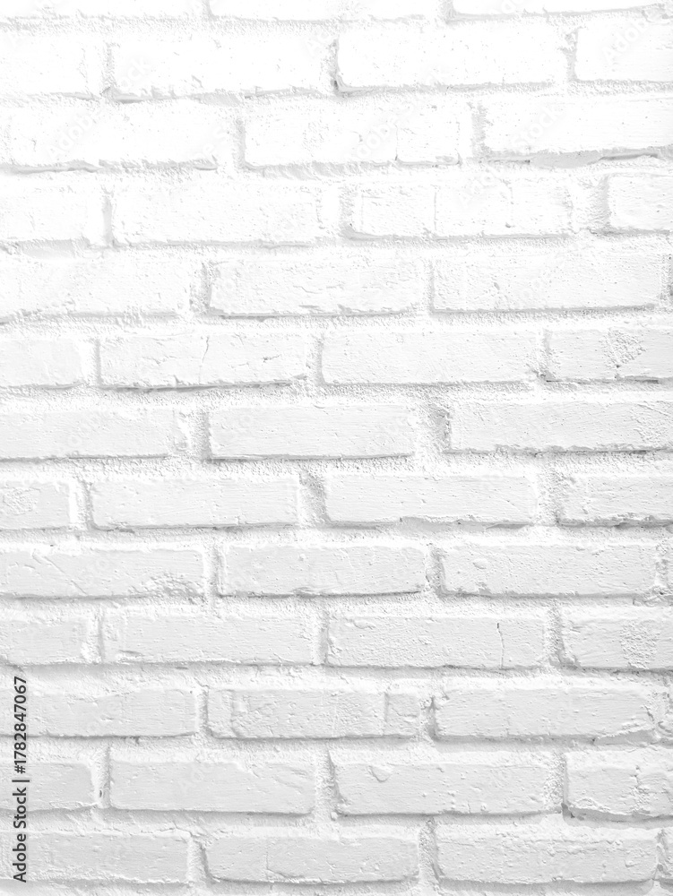 Fototapeta premium white brick wall
