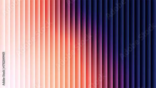 Abstract Nevi blue, orange and white gradient style striped pattern texture design for a vibrant vector illustration backdrop	
