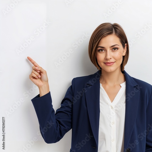 portrait of a smiling businesswoman