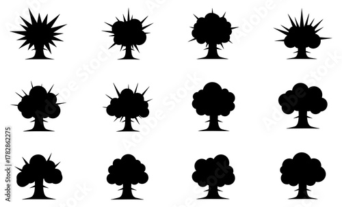 Atomic bomb explosion