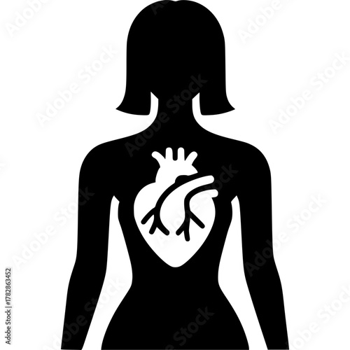 Human Circulatory System Icon