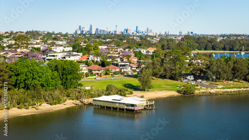 Riverside Landscape at Kissing Point Park, Putney North Ryde NSW