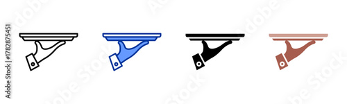 Serving Tray icon sheet multiple style collection