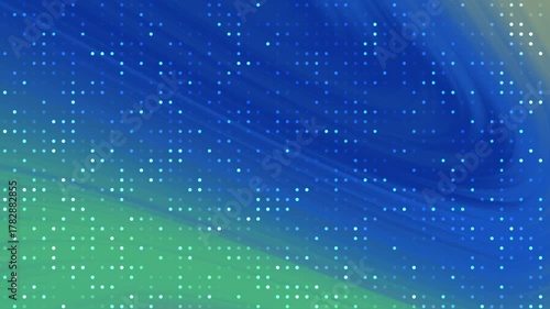 Abstract blue green digital pattern with flowing lines, suitable for backgrounds, web design, and technologyrelated projects. Perfect for digital art themes.