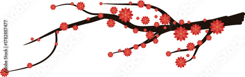Chinese New Year Blossom Tree Branch