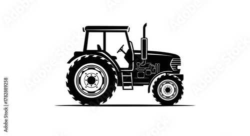 Vector ilustration of tractor
