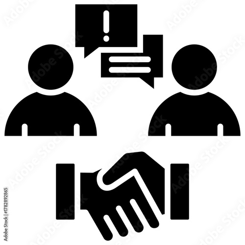 Conflict Resolution Icon