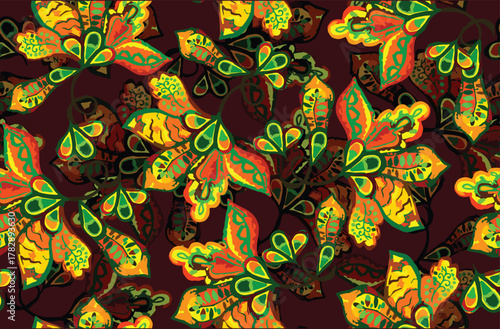 Indonesian batik motif, Batik is a technique of wax-resist dyeing applied to whole cloth, or cloth made using this technique originated from Indonesia