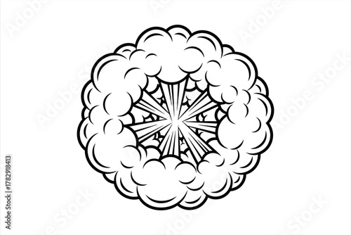 Explosion Cloud Burst