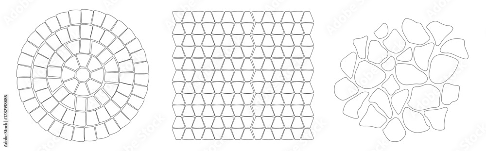 Obraz premium Monochrome vector pattern featuring a black and white cracked paint, broken tile, or dry earth texture, creating a background for distressed graphic design, grunge art, and texture overlays.