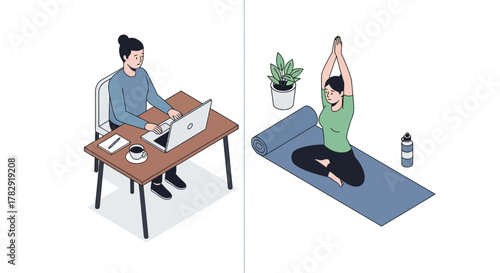 Balancing Work and Wellness A Digital Nomads Daily Routine