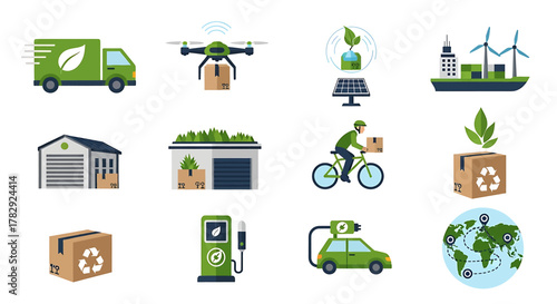 Eco-friendly transportation and green energy solutions.