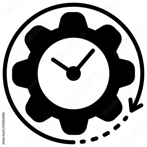 Consistency Mini Illustration Icon. Use For Modern Concept, Print, Ui, Ux Kit, Web And App Development. Vector Related To Business Finance, Management And More