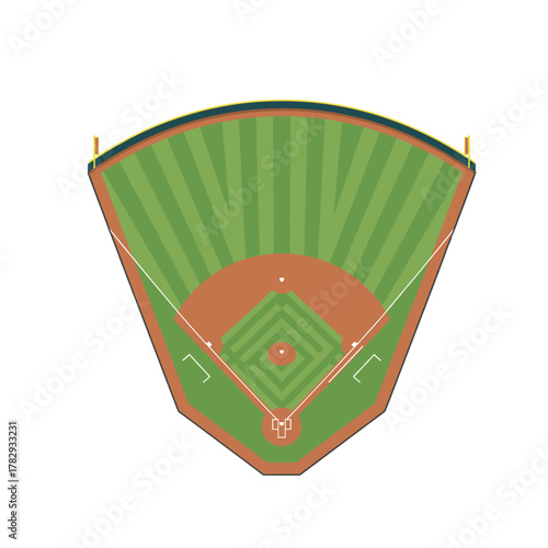 Baseball Field Diamond Layout