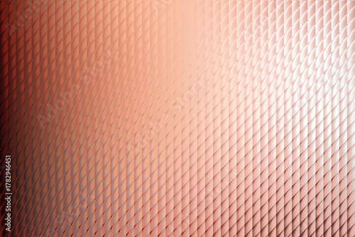 Textured rose gold metallic surface with a subtle gradient and geometric pattern, creating a luxurious and modern aesthetic