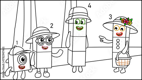 cartoon illustration of a man