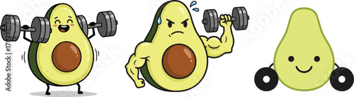 Avocado Cartoon Mascot Lifting Dumbbells Fitness Icon Set

Avocado Cartoon Mascot Lifting Dumbbells Fitness Icon