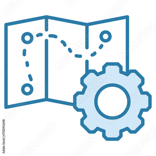 Route Optimization Icon