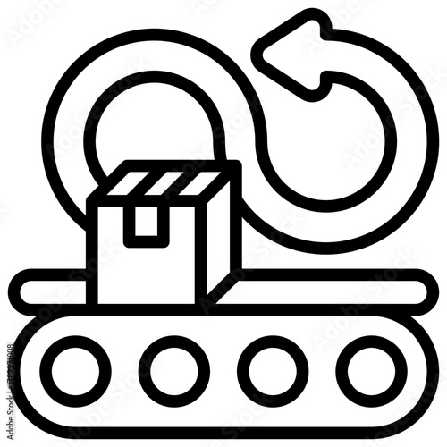 Responsible Production  Icon Element For Design