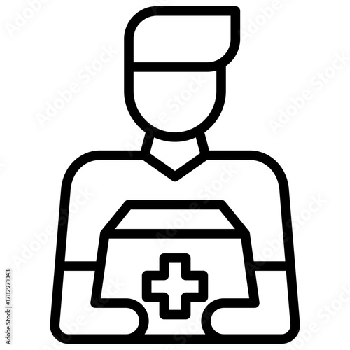 Humanitarian Aid  Icon Element For Design