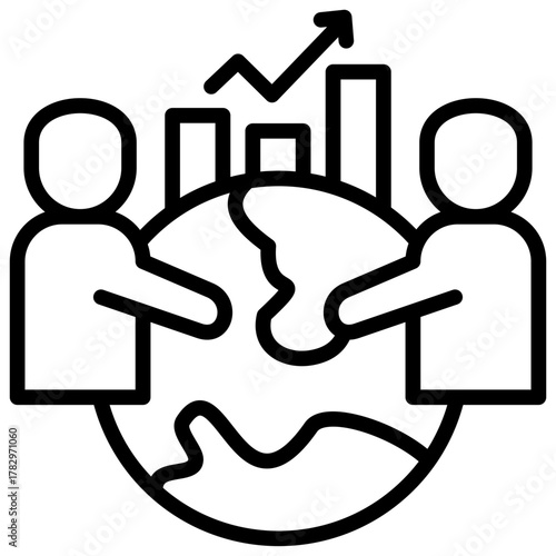 Social Impact  Icon Element For Design