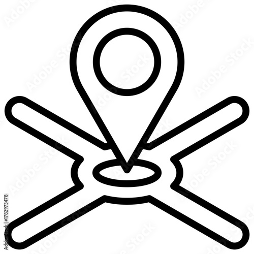 Initiative  Icon Element For Design