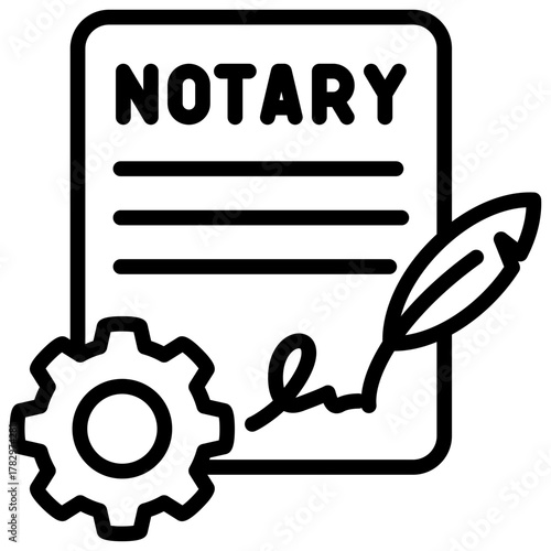 Process  Icon Element For Design