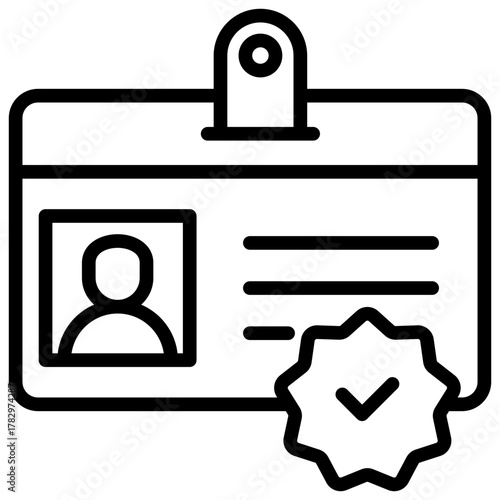 Identity  Icon Element For Design