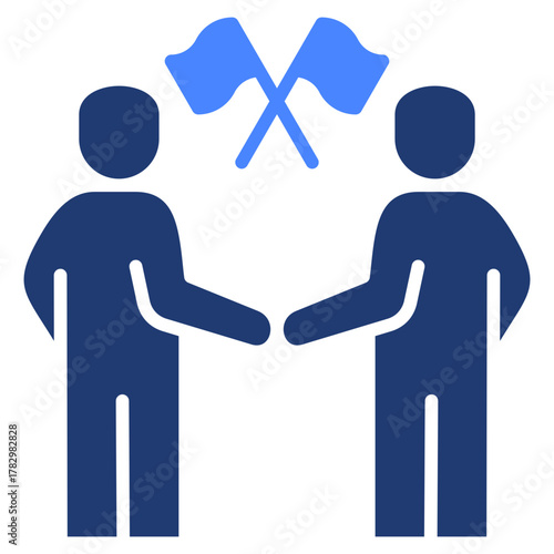 Diplomacy  Icon Element For Design