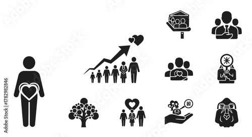 A cheerful, vibrant, and fun vector graphic illustration of a happy cartoon bumblebee collecting honey