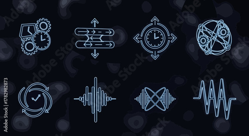 A cheerful, vibrant, and fun vector graphic illustration of a happy cartoon bumblebee collecting honey