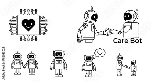 A cheerful, vibrant, and fun vector graphic illustration of a happy cartoon bumblebee collecting honey