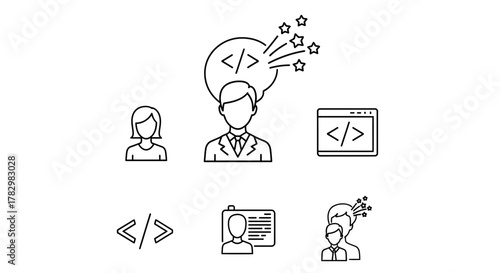 A cheerful, vibrant, and fun vector graphic illustration of a happy cartoon bumblebee collecting honey