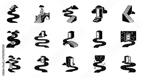 A cheerful, vibrant, and fun vector graphic illustration of a happy cartoon bumblebee collecting honey