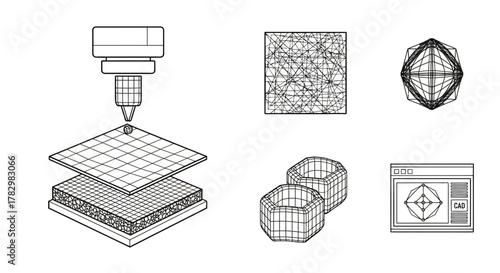 A cheerful, vibrant, and fun vector graphic illustration of a happy cartoon bumblebee collecting honey